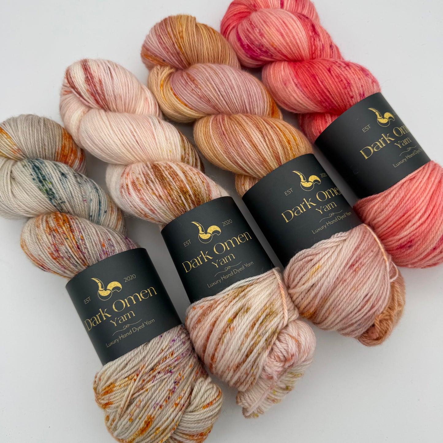 Merino Plus Bundle: Soft Pinks (4 skeins)