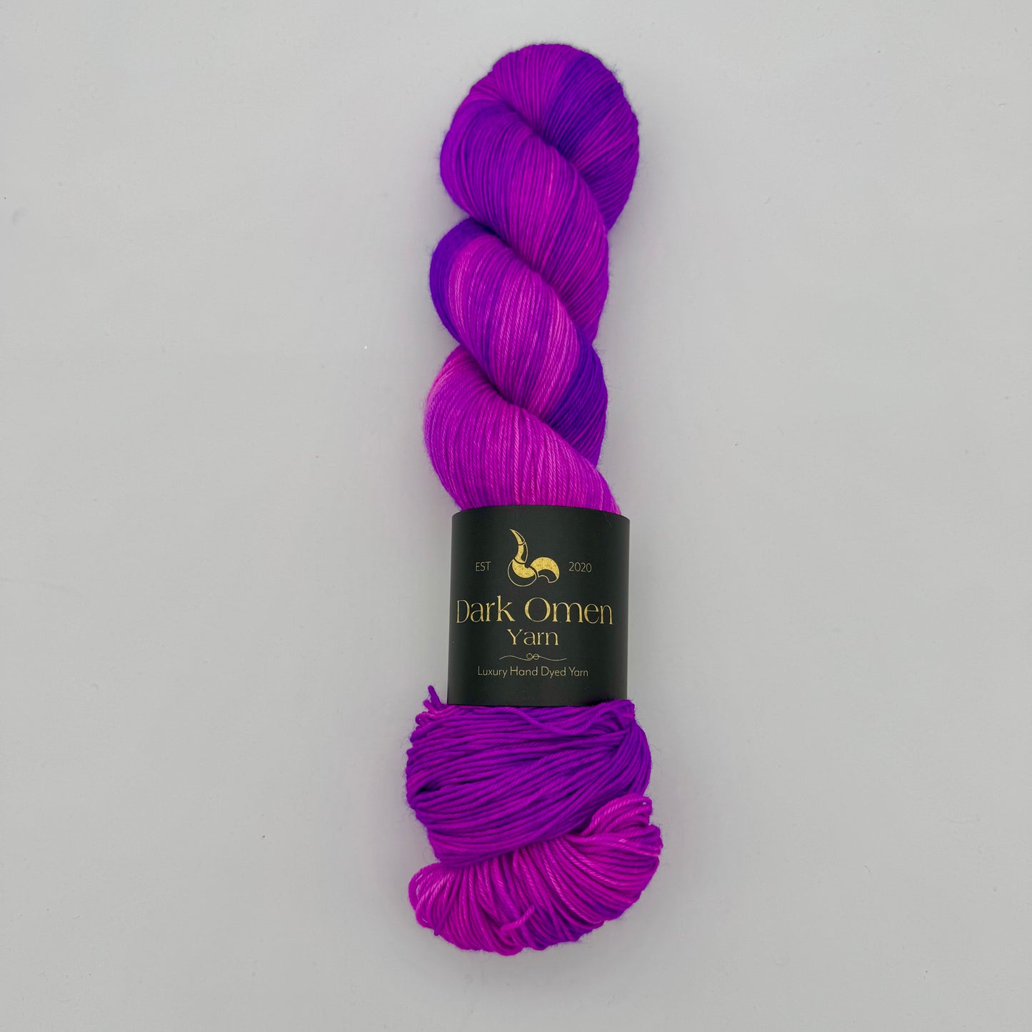 Merino Sock: OOAK - Fuchsia