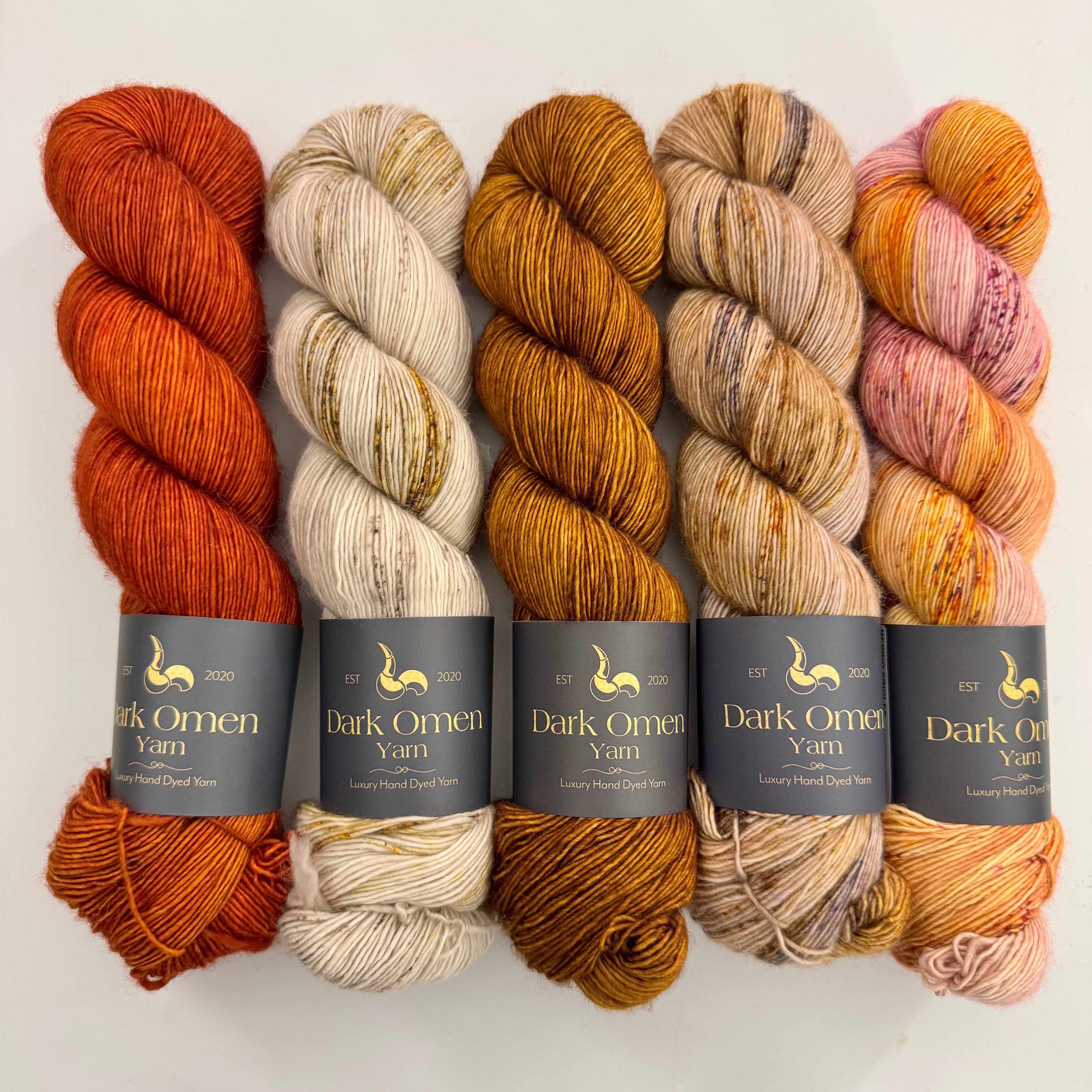 Kit: Merino Singles - 5 skeins (neutrals)