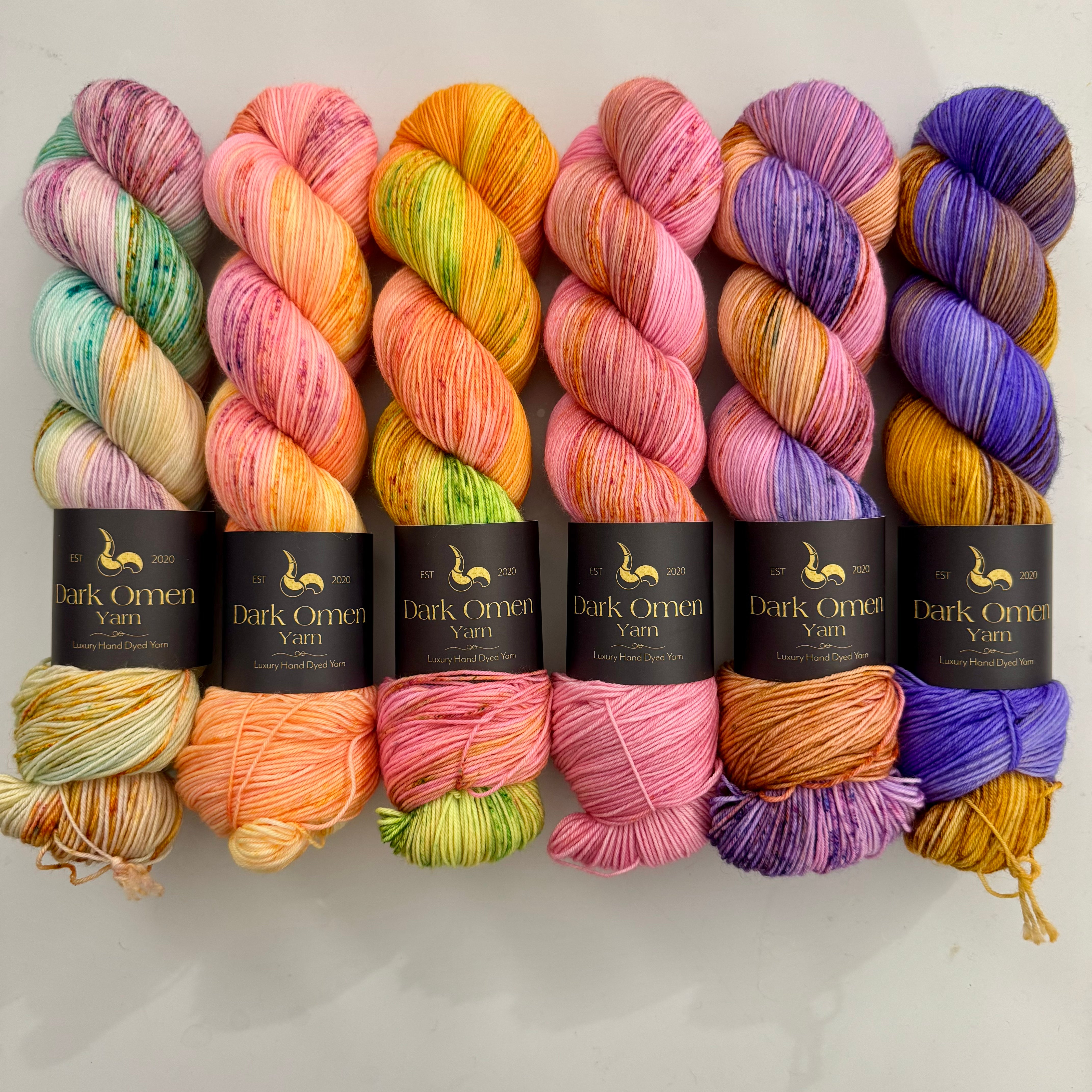 Kit: Merino Sock - 6 skeins (What the Fade)